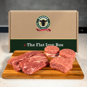 Roseda Black Angus Farm - The Flat Iron Box